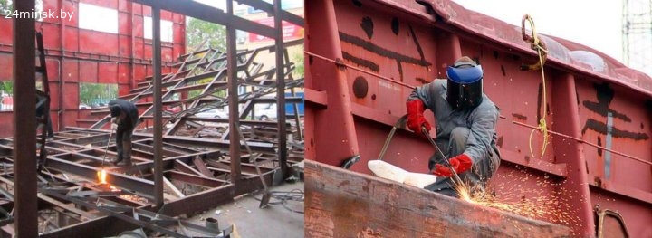 Демонтаж и такелажные работы