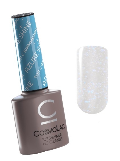 Финишное покрытие (без липкого слоя) с шиммером TOP SHIMMER