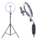 Кольцевая светодиодная лампа со штативом для профессионально