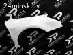Крыло на Citroen C5 из стеклопластика.