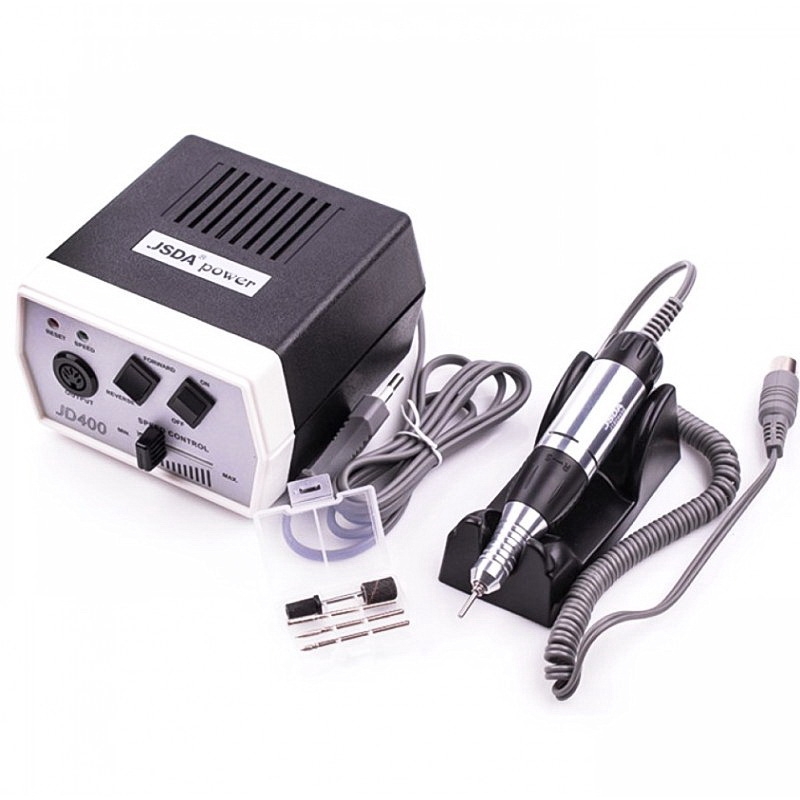 Машинка для маникюра и коррекции ногтей JSDA JD-400 (черная,