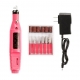 Мини прибор для маникюра (ручка) коралловая 10W