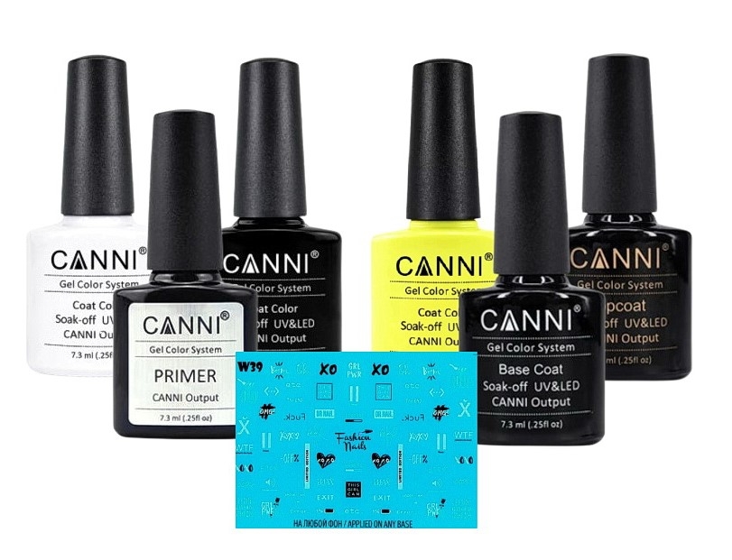 Набор для мужского маникюра CANNI "Oh, MEN"