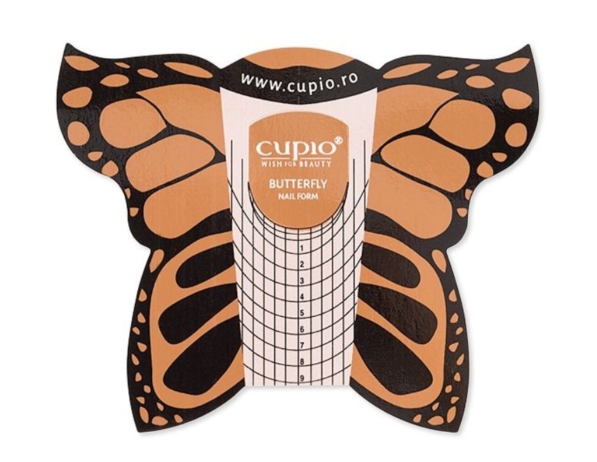 Одноразовые бумажные формы "Коричневые бабочки" 100 шт.