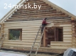 Шлифовка срубов